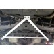 3-Point Rear Lower Brace for Jaguar XK8 4.0 98+