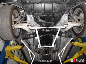 2x 3-Point Side Bars Infiniti FX 09+ 4WD
