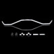 Rear Sway Bar 23mm for Hyundai Santa Fe 2.4 13+