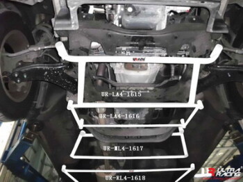 4-Point Front H-Brace for Hyundai H1 07+ 2.5D