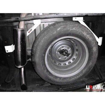 2x 2-Point Rear Bar for Hyundai H1 07+ 2.5D