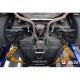 2x 2-Point Rear Lower Brace for Hyundai Genesis Sedan 12+