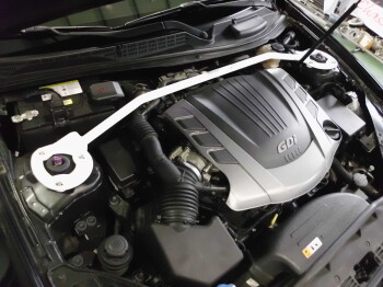 2-Point Front Upper Strut Bar for Hyundai Genesis Coupe 08+