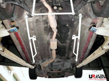2x 3-Point Floor Bars for Hyundai Coupe 96-99
