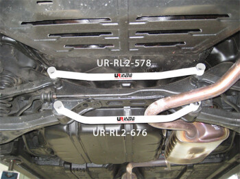 2-Point Rear Lower Tiebar for Hyundai i30 07+