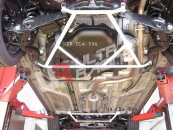4-Point Front H-Brace Honda Stream 07+