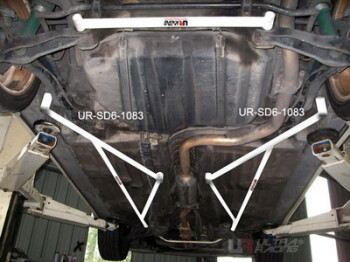 2x 3-Point Floor Bars Honda Integra 94-01  DC2