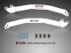 2-Point Fender Brackets Honda Civic/CRX/Sol 88-00