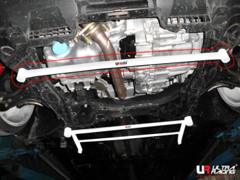 2-Point Front Lower Bar for Honda Civic FB/Coupe 10+ USA...