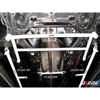 2x3-Point Side Lower Bars Honda Civic FB 1.8 10+ USA
