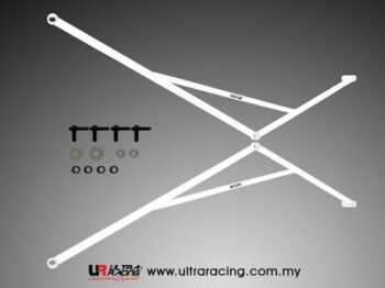 2x 3-Point Floor Bars Honda Civic 96-00