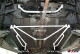 2x 3-Point Side Floor Bars Honda Accord 90-93