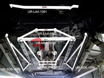 Side Lower Bars Ford Fiesta MK6/7 1.6 /Mazda 2 07+