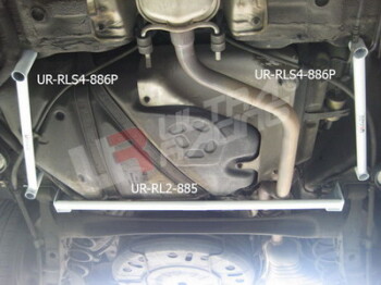 2x 2-Point Side Bars for Daewoo Lacetti /Chevrolet Nubira