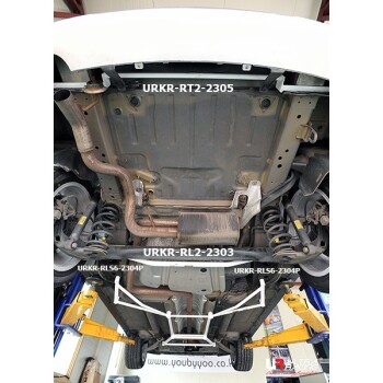 2-Point Rear Lower Bar for Chevrolet Orlando 10+
