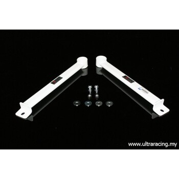 2x 2-Point Rear Lower Side Bars for Audi A6 / A7 10+