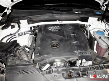 2-Point Front Upper Strut Bar for Audi A4 (B8) 07+ 2.0T /...