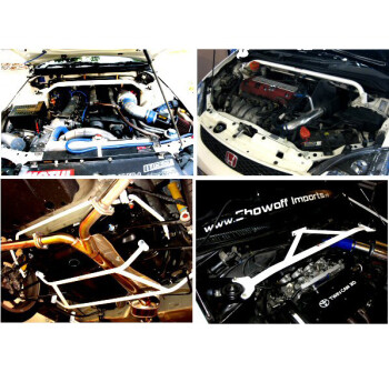 4-Point Rear Lower Brace for Audi A3 12+ 8V