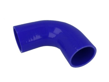 Silicone Elbow 90°, 60mm, Blue