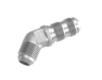 -16 AN 45&deg; bulkhead adapter AN-AN male - black | RHP
