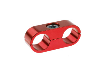 -06 AN to -08 AN hose separator - red | RHP