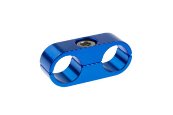 -06 AN to -08 AN hose separator - blue | RHP