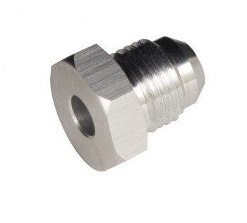 -20 AN male weld on fitting (unanodized) | RHP
