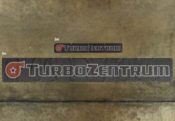 TurboZentrum Banner workshop - Mesh - 2m/ black